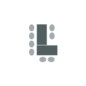 Room setup icon for "L-shaped"