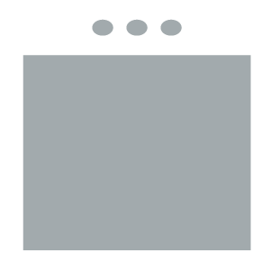 Open room setup icon with chairs at head of room