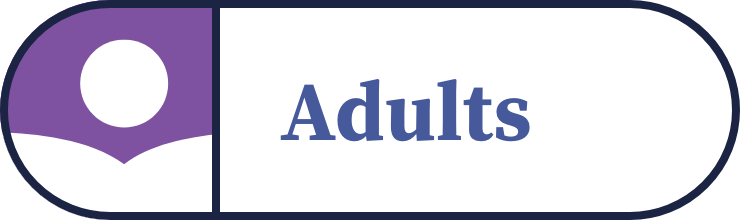 Adults landing page link button
