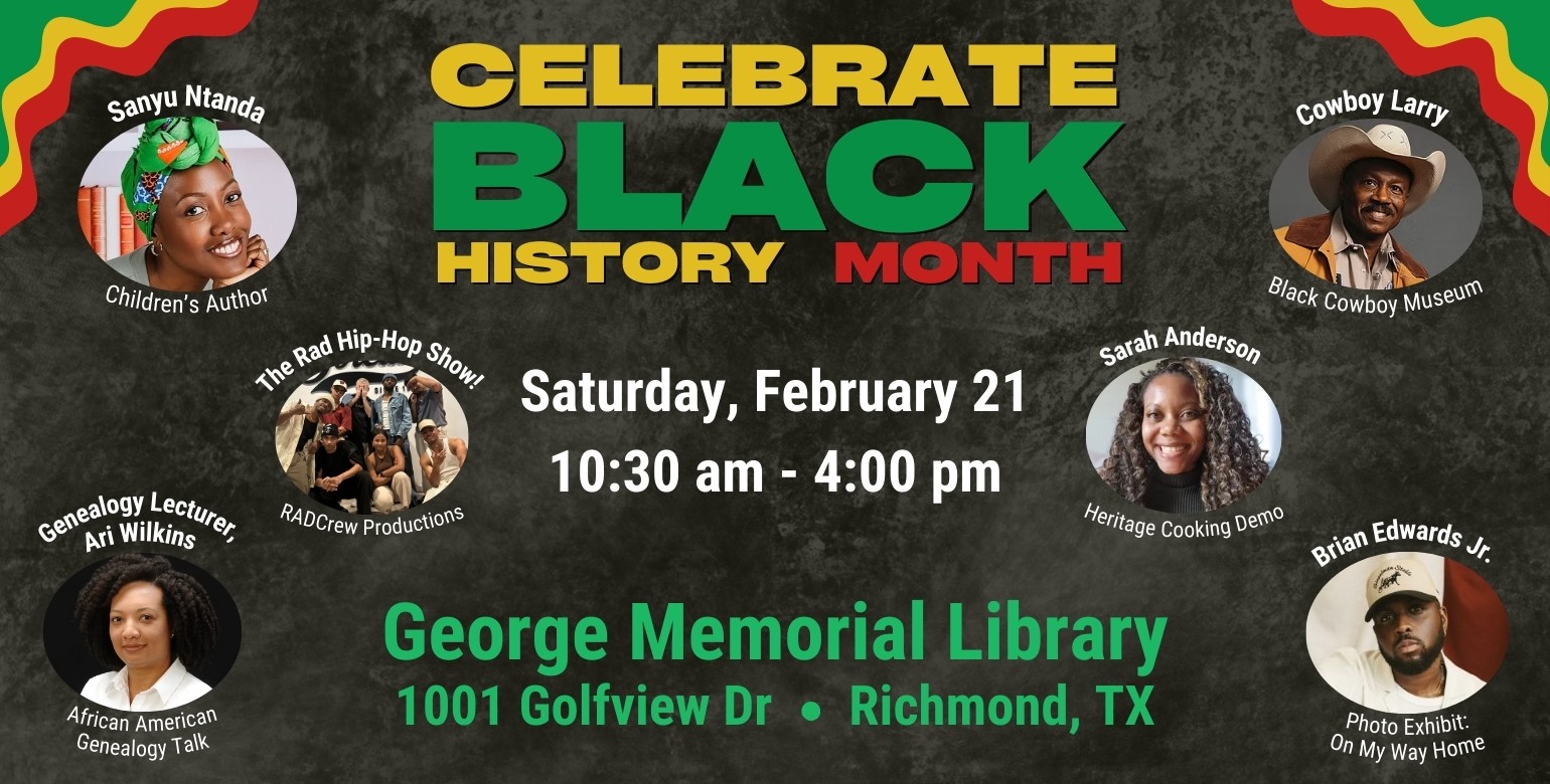 Celebrate Black History Month at George Memorial Library