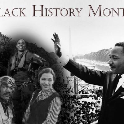 Black History Month collage
