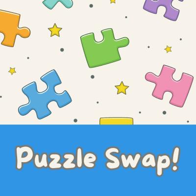 Graphic that says "Puzzle Swap!"