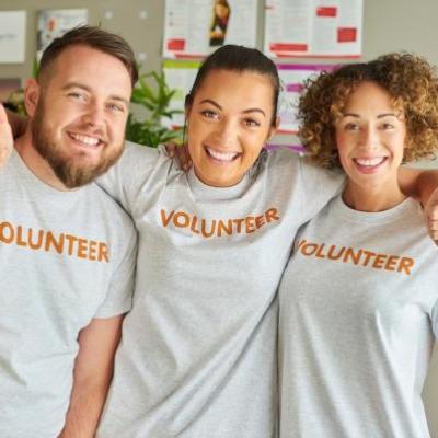 Three Volunteers