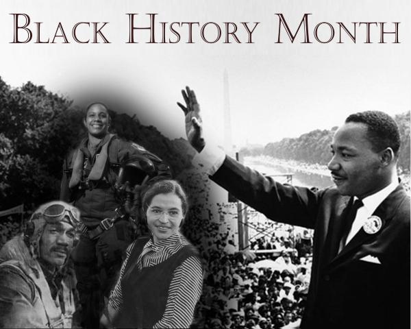 Black History Month collage