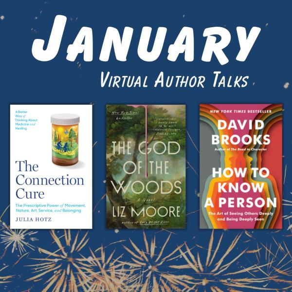 January Virtual Author Talks