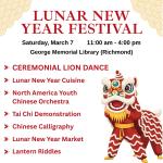 2026 Lunar New Year Festival March 7