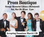 Prom Boutique March 28 at George Memorial Library