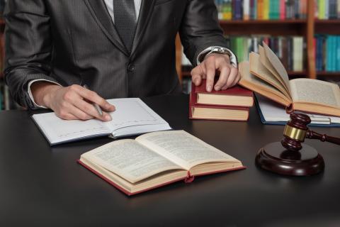 Lawyer in the Library