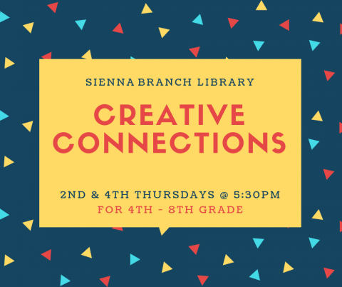 Creative Connections Flyer