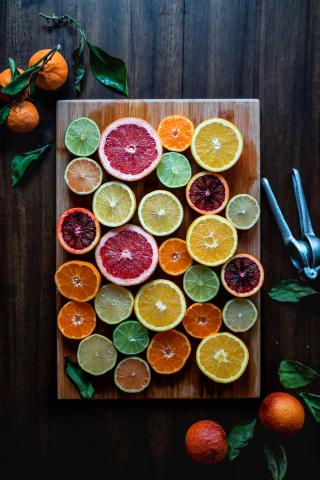 Sliced fruit