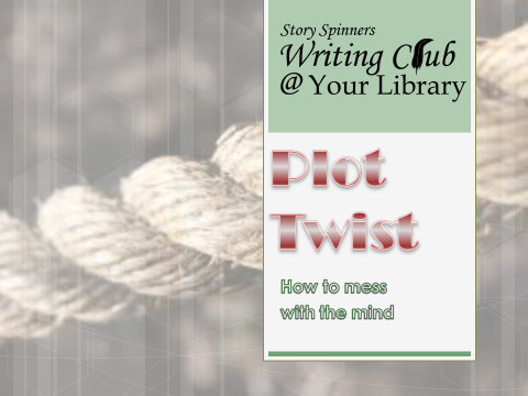 braided rope with text