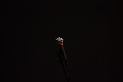 Microphone Open Mic Night