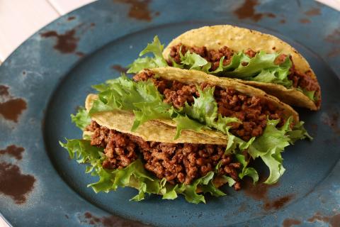 plate of tacos