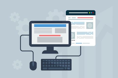 coding on computer screen