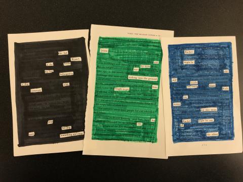 Black-Out Poetry