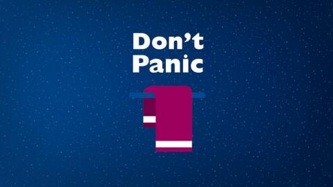 Hitchhiker's Guide towel
