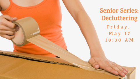 Decluttering Facebook post