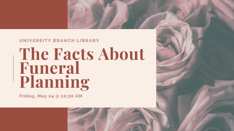 Funeral Planning Facebook post