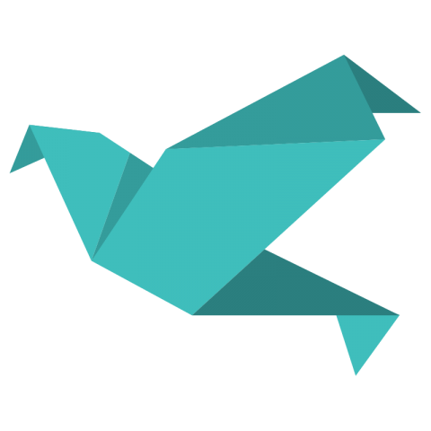 Origami bird
