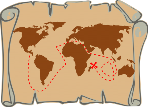 treasure map