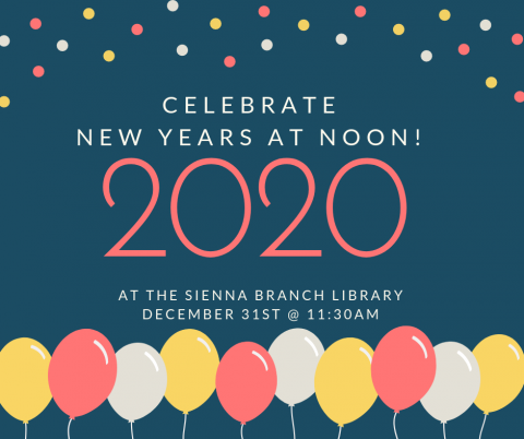 New Year flyer
