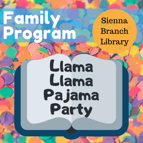 Pajama Party flyer