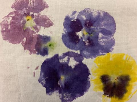 example of flower prints