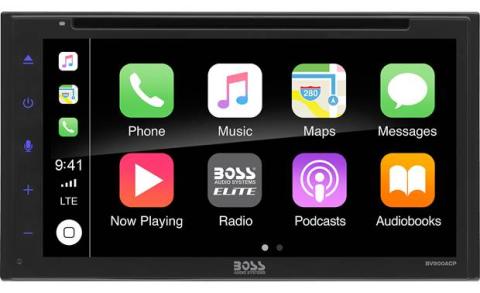 image of a car dashboard app screen