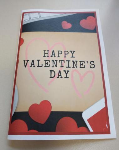 A Valentine's Day card