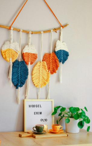 Macrame Feather