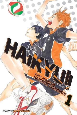 Cover of Haikyu!! Volume 1