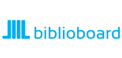 photo of the logo for "Biblioboard"