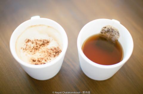 coffee and tea