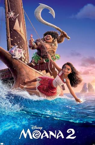 Moana 2 poster