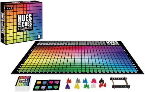 photo of game board and pieces