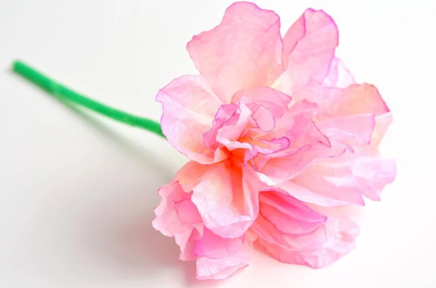 coffee filter flower