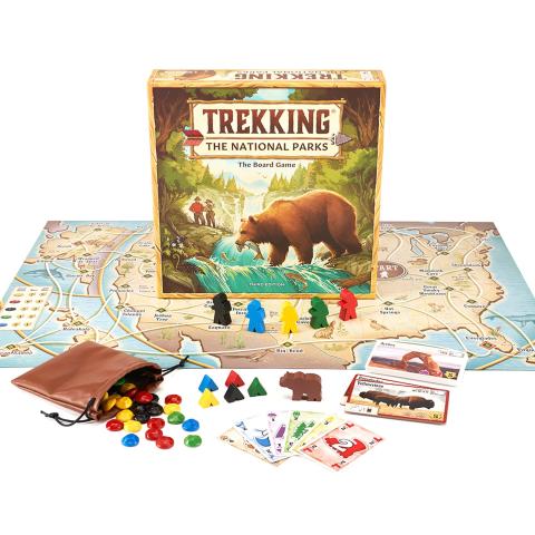 photo of game board and pieces