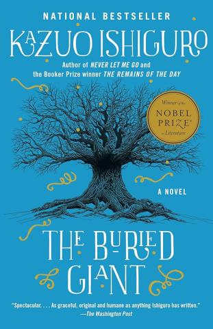 Graphic of the book "The Buried Giant" by Kazuo Ishiguro