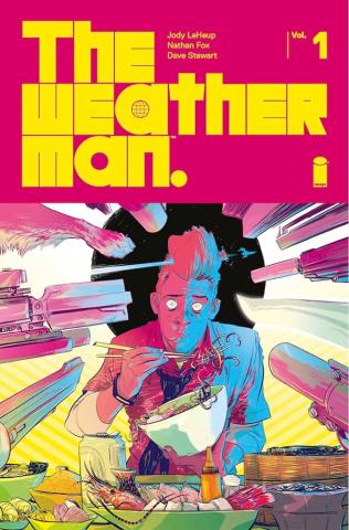 cover of the first volume of "The Weatherman" by Jody LeHeup