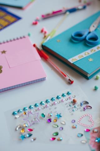 notebook decorating