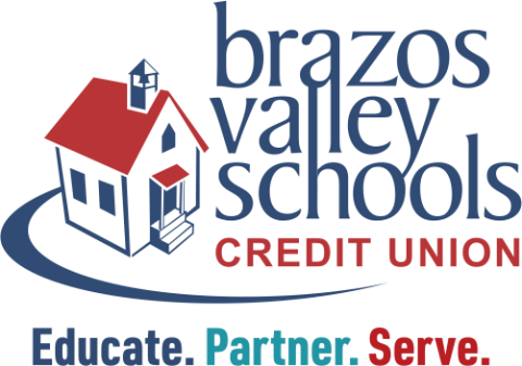 logo for the Brazos Valley Schools Credit Union