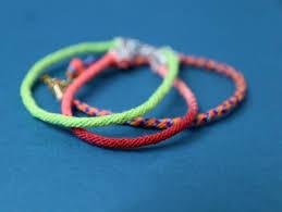 Kumihimo bracelets