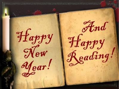 Text: Happy New Year! And Happy Reading!