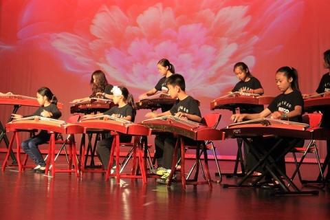 North America Youth Chinese Orchestra musicians