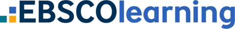 EBSCOlearning logo, in blue text, with three squares to the left in blue, teal, and yellow.