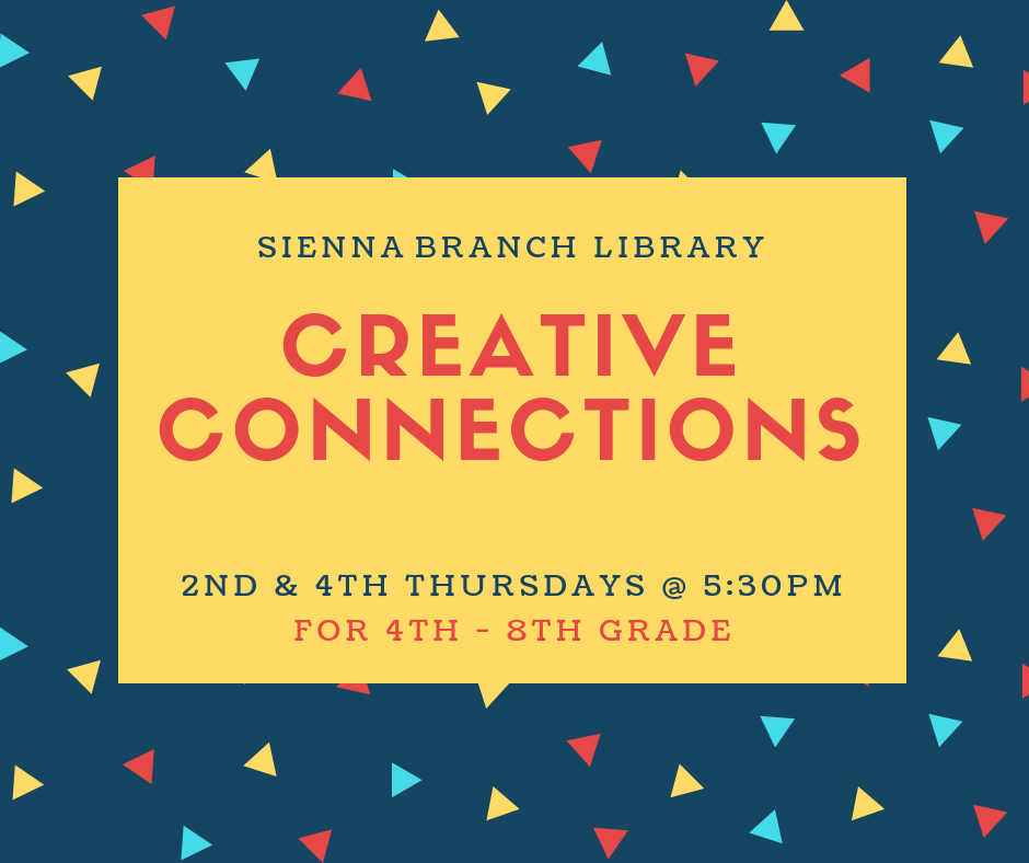 Creative Connections Flyer