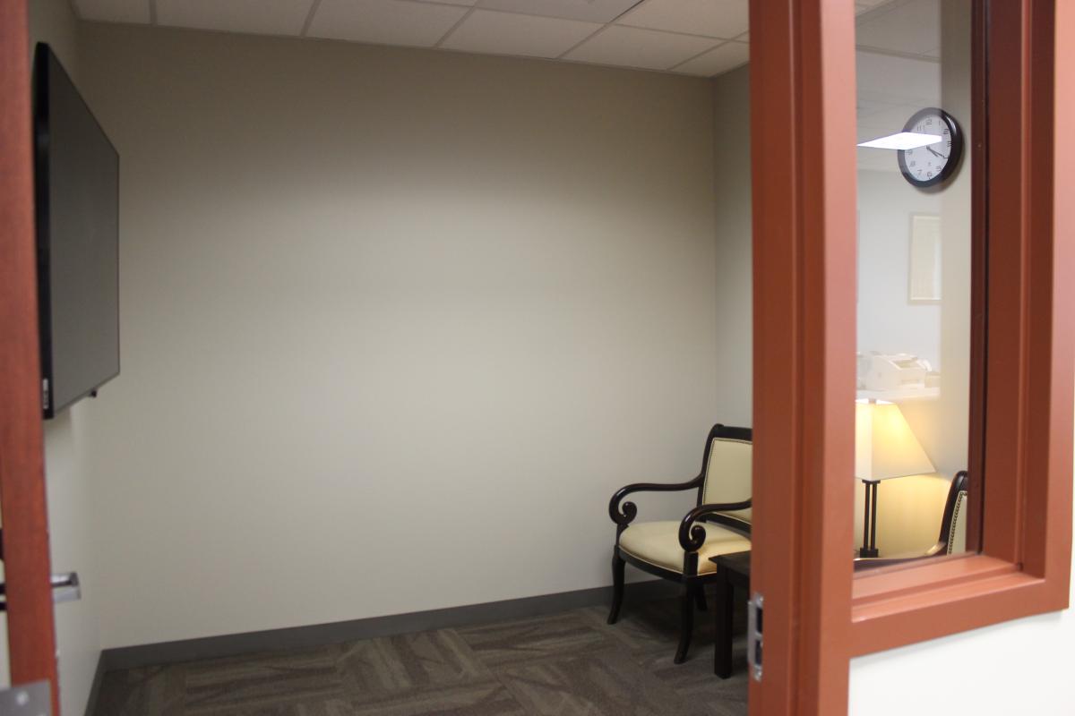 Viewing Room at the Law Library