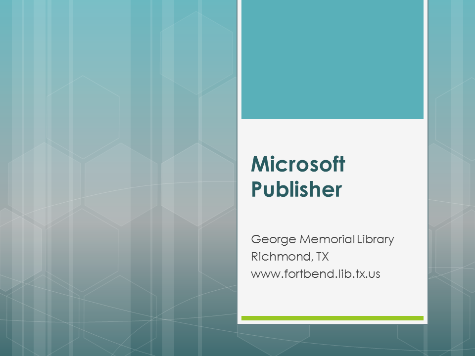 microsoft publisher