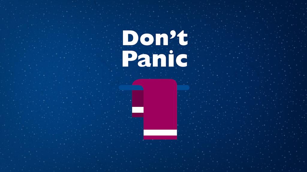 Hitchhiker's Guide towel