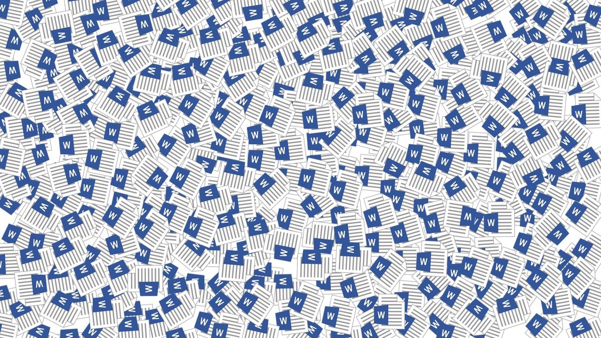 Microsoft Word icons
